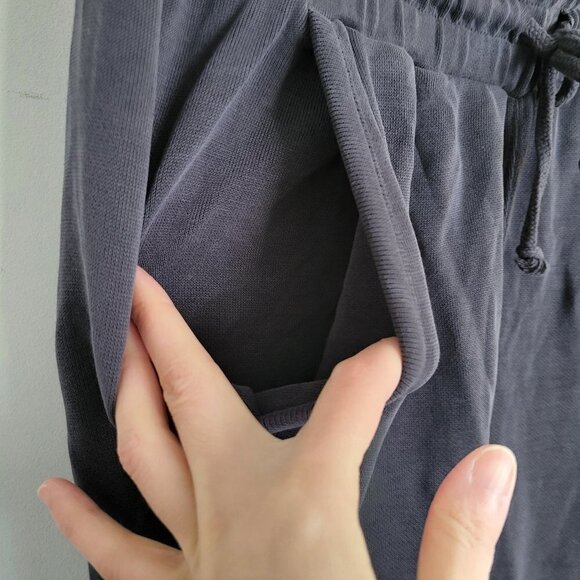 Free People Movement Pull On Long Back Into It Joggers Pants Washed Black Medium - Picture 9 of 17